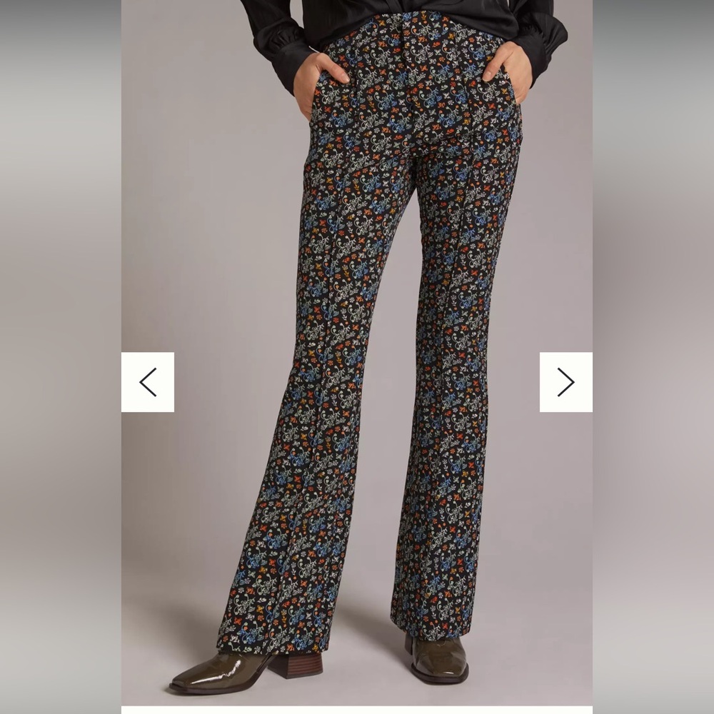 Scotch & Soda Multicolor Floral Trousers